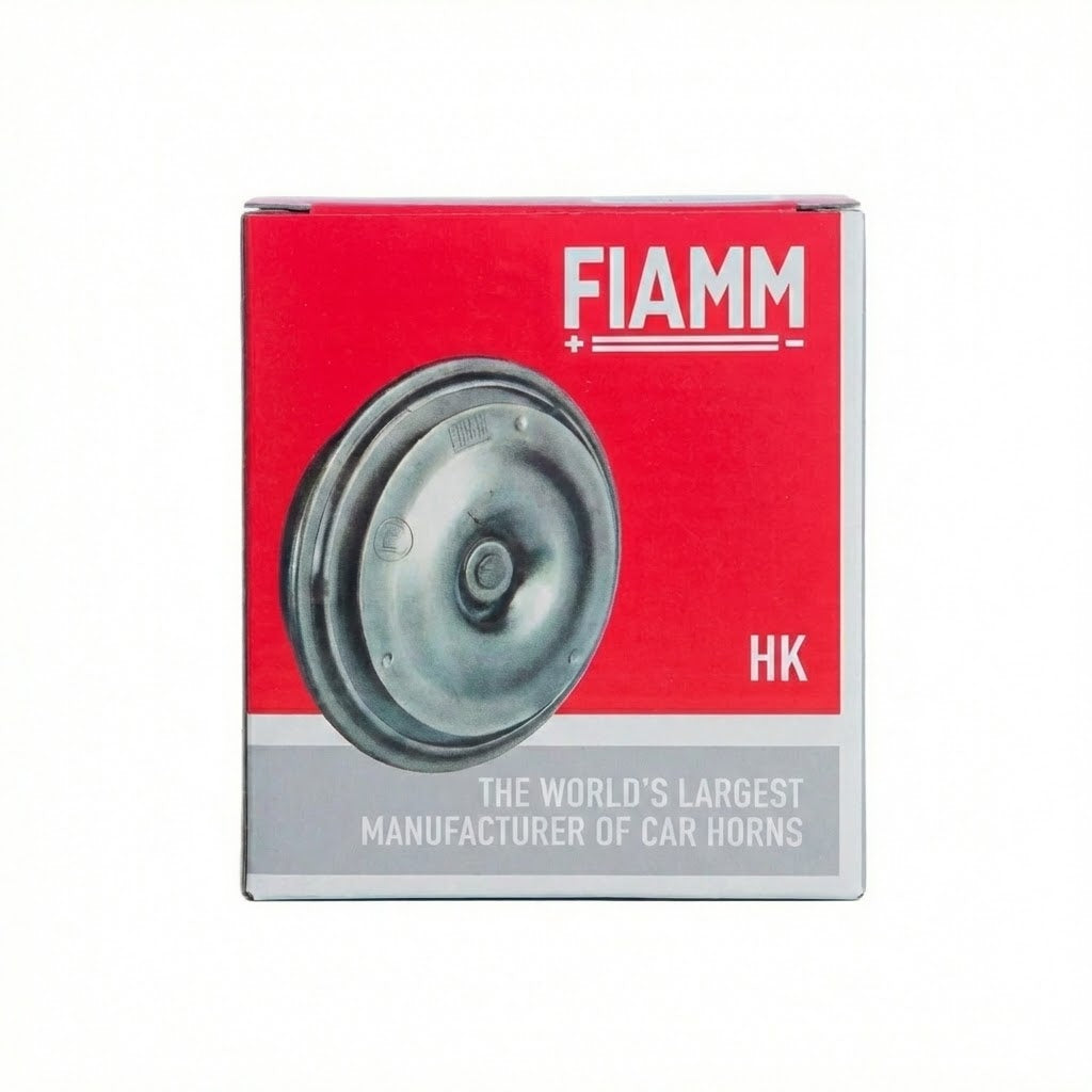 צופר יחיד עגול 12V לרכב ולאופנוע מבית FIAMM איטליה