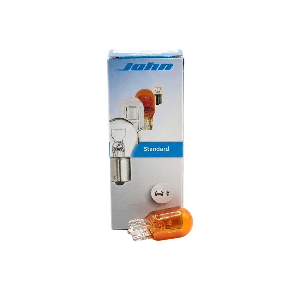 מארז 10 נורות איתות כתומות 12V 21W תקע יפני ללא בסיס Jahn Germany