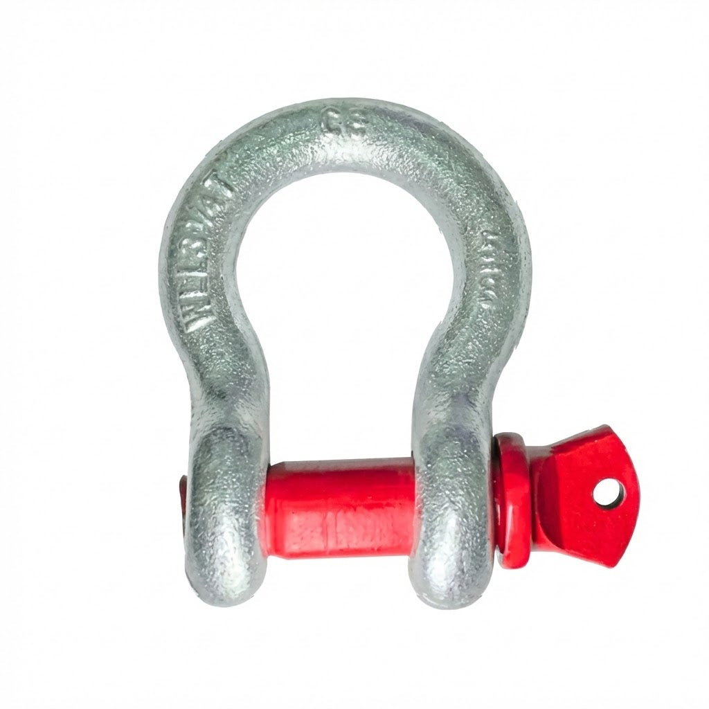 שאקל אומגה 3.25 טון לחילוץ וגרירה – שאקל תקני עם פין אדום לרכבי שטח