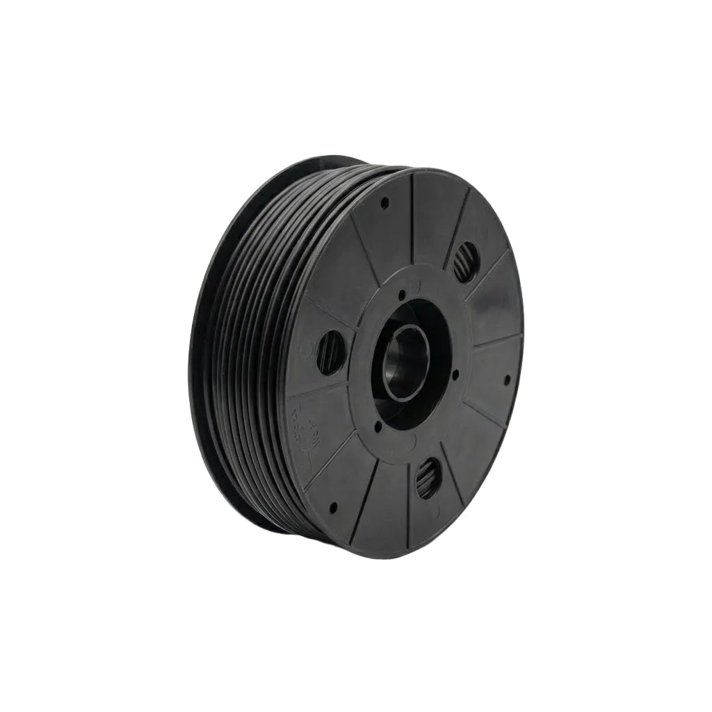 חוט כבל חשמל גמיש שחור 100% נחושת בתוף – גיד אחד למערכות חשמל ורכב פנסים Plus