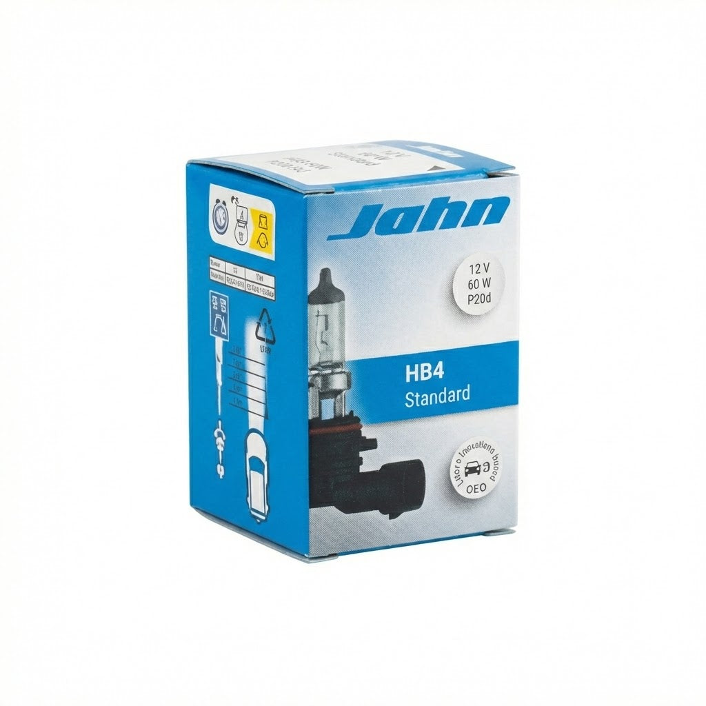 נורה לרכב 9006 HB4 Jahn Germany 12V 60W איכותית גרמנית - פנסים פלוס 