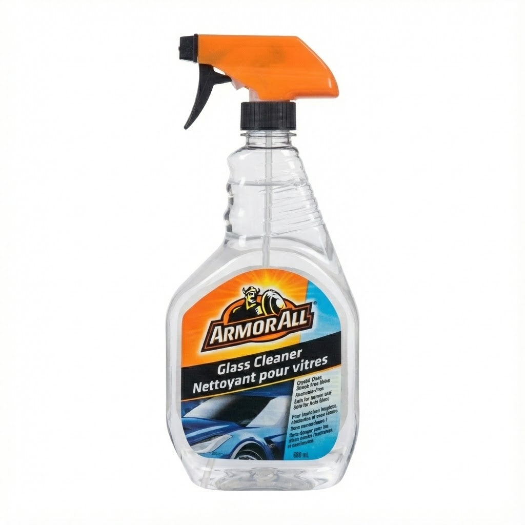 תרסיס מנקה ומבריק חלונות לרכב Armor All Glass Cleaner 650ml ללא אמוניה