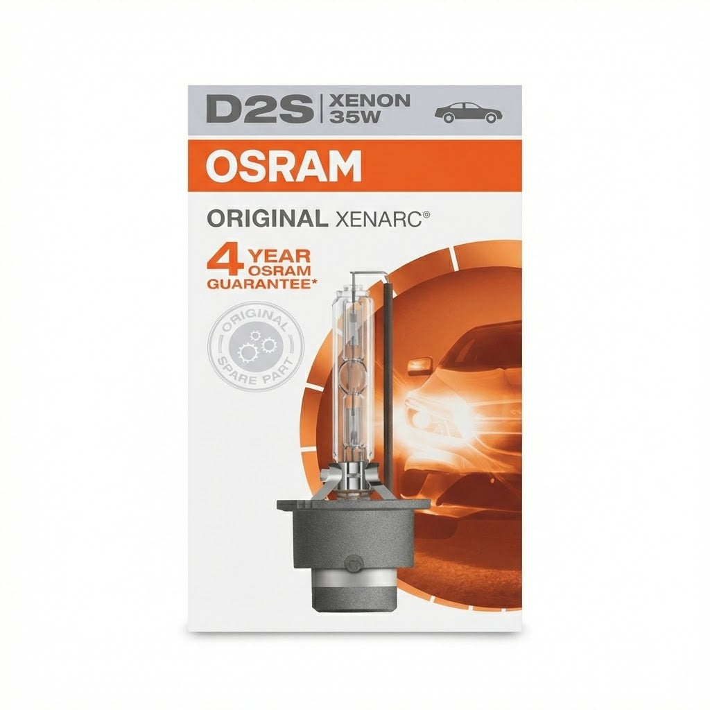נורת קסנון מקורית D2S OSRAM Xenarc 35W 12V לרכב פנסים Plus