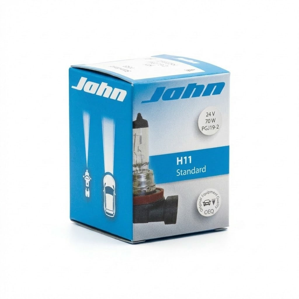 נורה לרכב H11 Jahn Germany 24V 70W אריזה מקורית