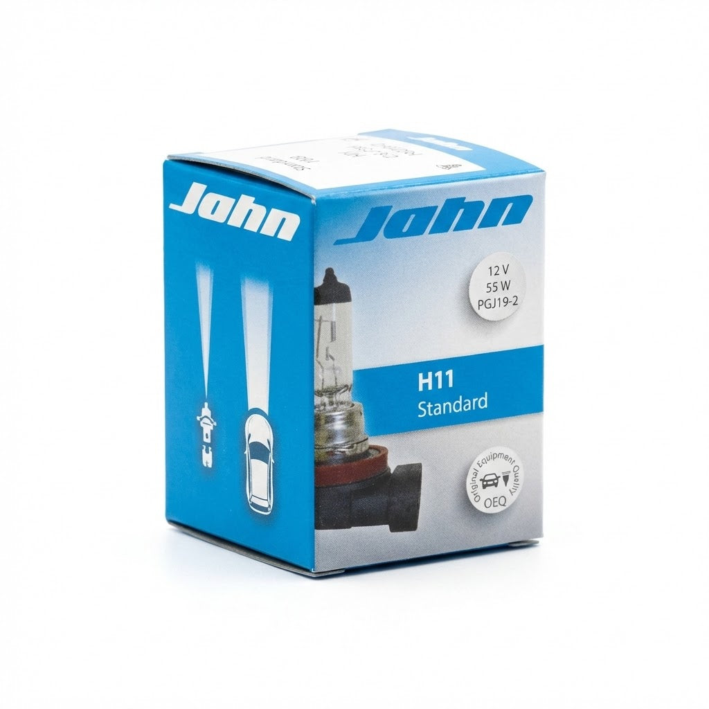 נורה לרכב H11 Jahn Germany 12V 55W אריזה מקורית