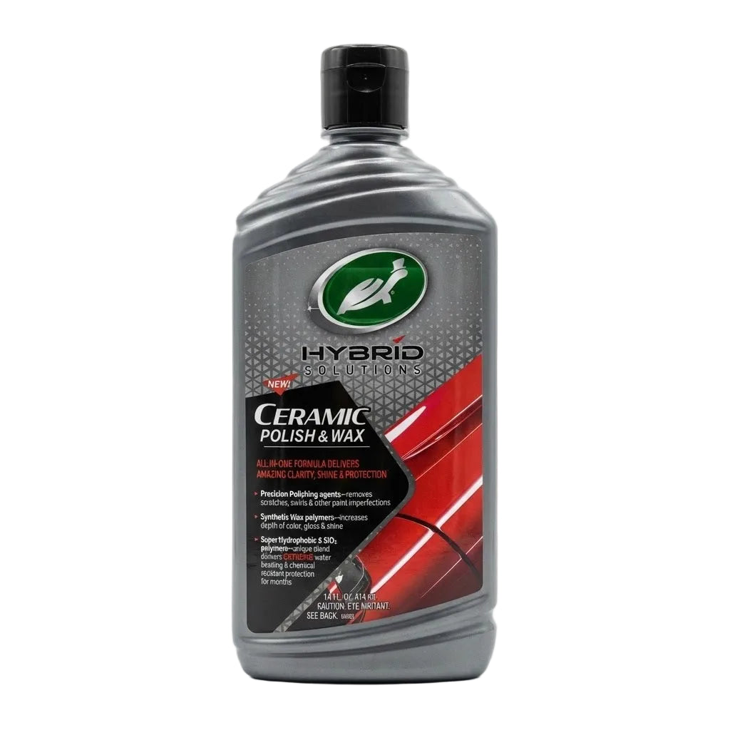 פוליש ווקס קרמי משולב לרכב Turtle Wax Hybrid Solutions Ceramic Polish & Wax