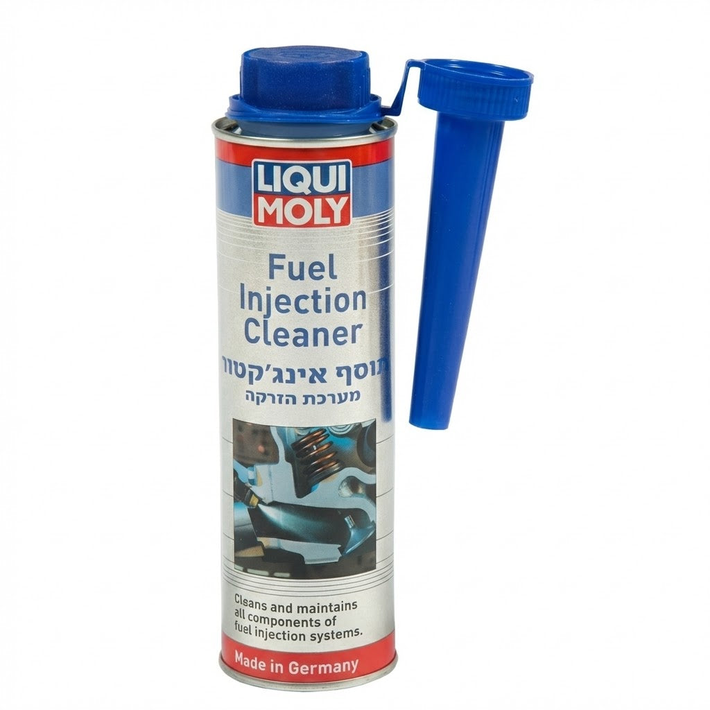 תוסף אינג'קטור למערכת הזרקה Liqui Moly בנזין - לניקוי מזרקים ושיפור ביצועי המנוע פנסים Plus
