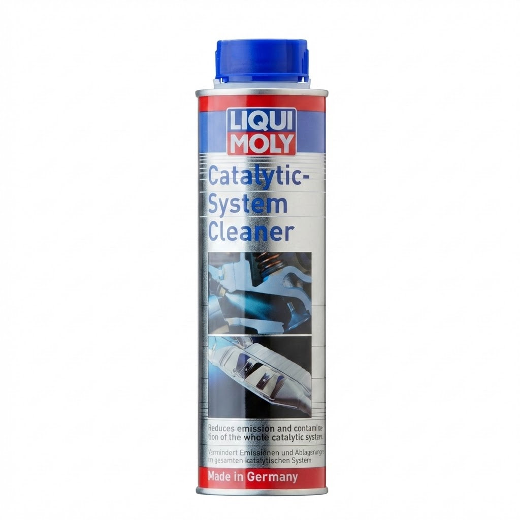 תוסף Liqui Moly לניקוי ממיר קטליטי ומערכת היניקה - Liqui Moly Catalytic System Cleaner להפחתת זיהום אוויר ומעבר טסט פנסים Plus