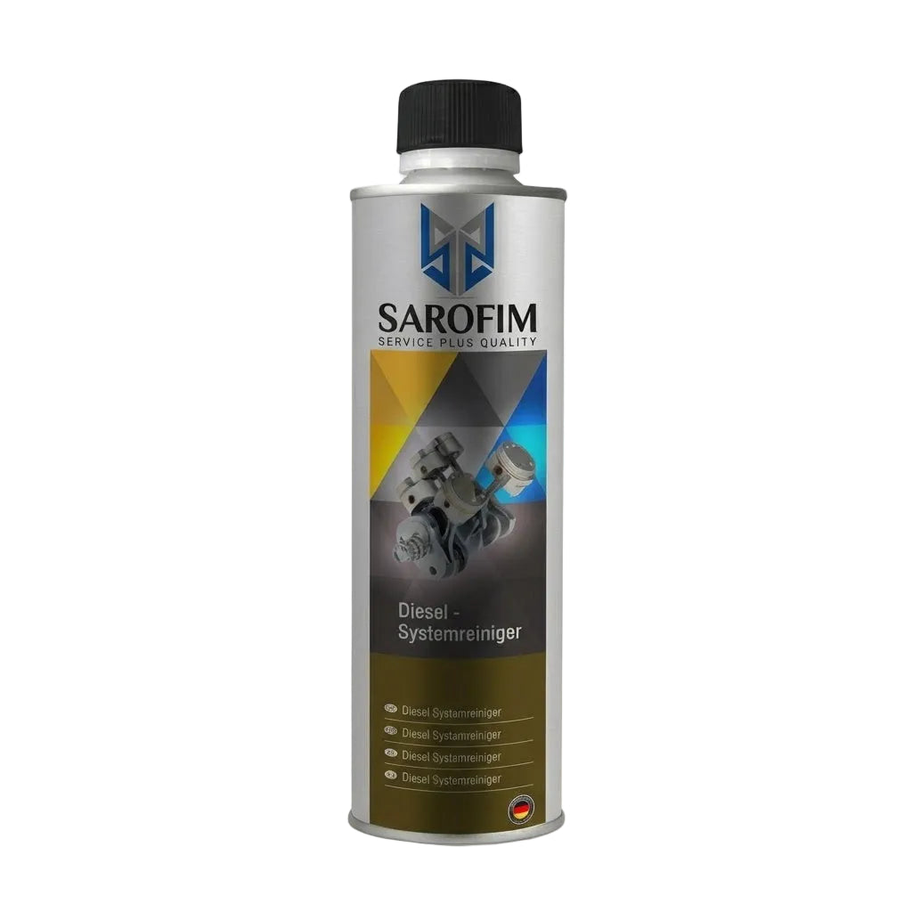 תוסף דיזל SAROFIM Germany לניקוי מערכת הדלק, האינג'קטורים ושיפור ביצועי המנוע פנסים פלוס 