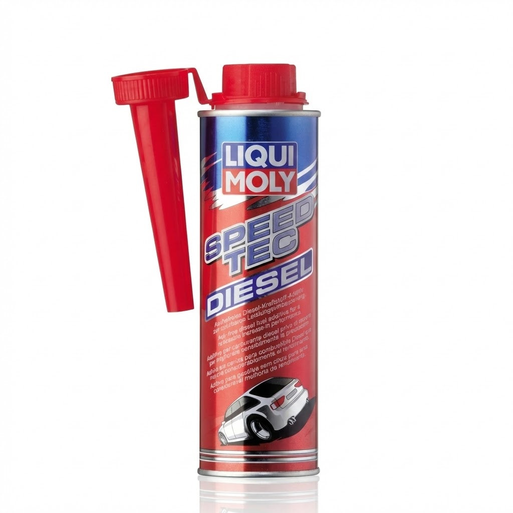 תוסף לסולר Liqui Moly Speed Tec Diesel לשיפור ביצועים וסחיבה במנועי דיזל פנסים Plus