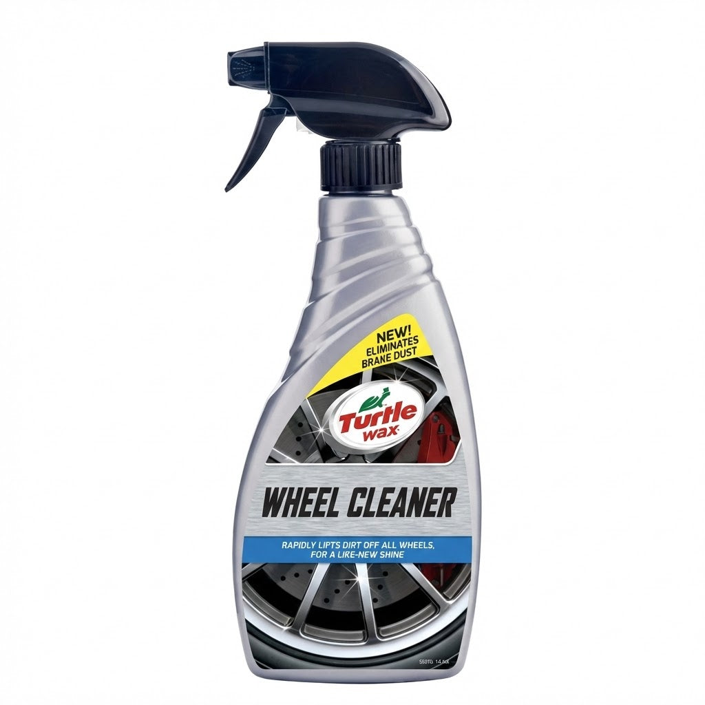 תרסיס מנקה ג'נטים Turtle Wax – מסיר אבק בלמים ולכלוך במהירות לכל סוגי הגלגלים
