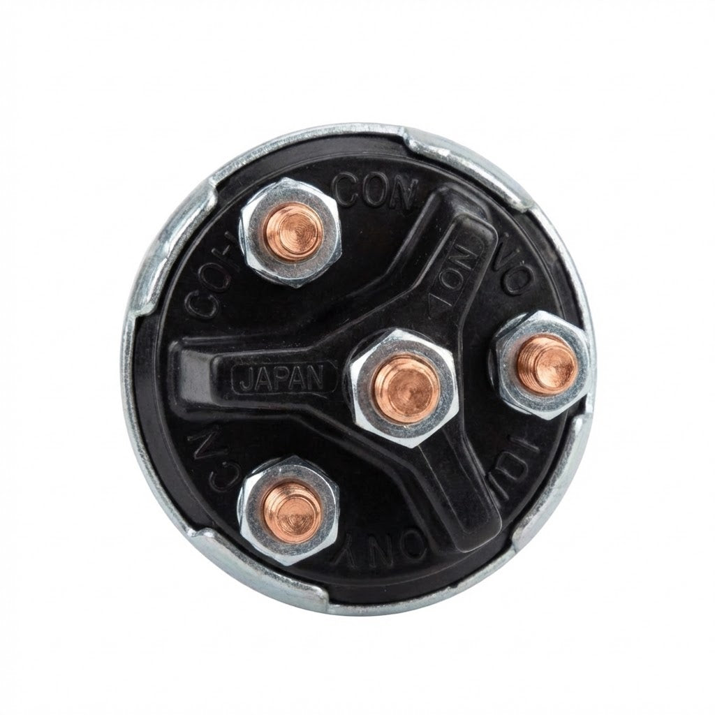 סוויץ' הצתה לטרקטור יפני מקורי חיבורים הצד השני פנסים Plus